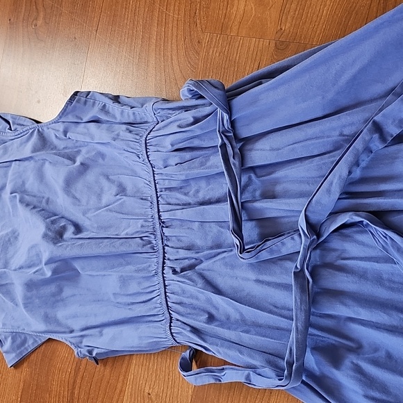 Blue Ruffle Dress - Picture 6 of 6